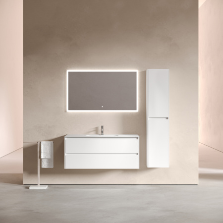 Тумба под раковину Sancos Libra LB120-1W 120х50 подвесная цвет белый